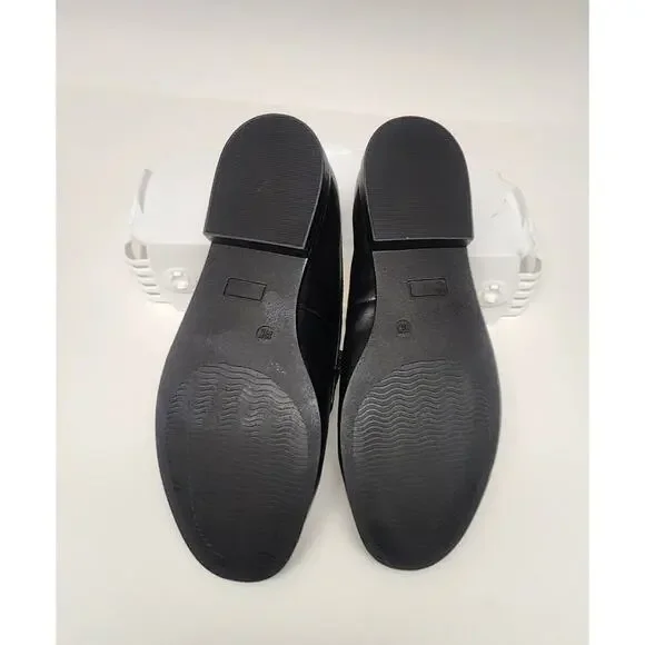 Solanz Sole Comfort Flat Loafer Shoes Color Black Size 8.5W - Picture 7 of 10